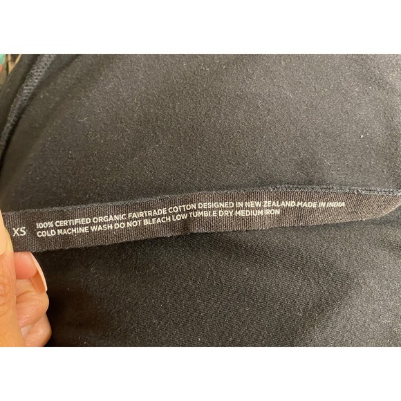 KOWTOW BUILDING BLOCK Envelope Dress Asymmetric Hem Organic Cotton Relaxed XS 💕 - Picture 11 of 11